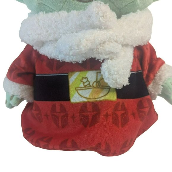 Star Wars The Mandalorian 2022 Holiday The Child 8-Inch Plush Yoda Grogu Christm - Picture 6 of 8